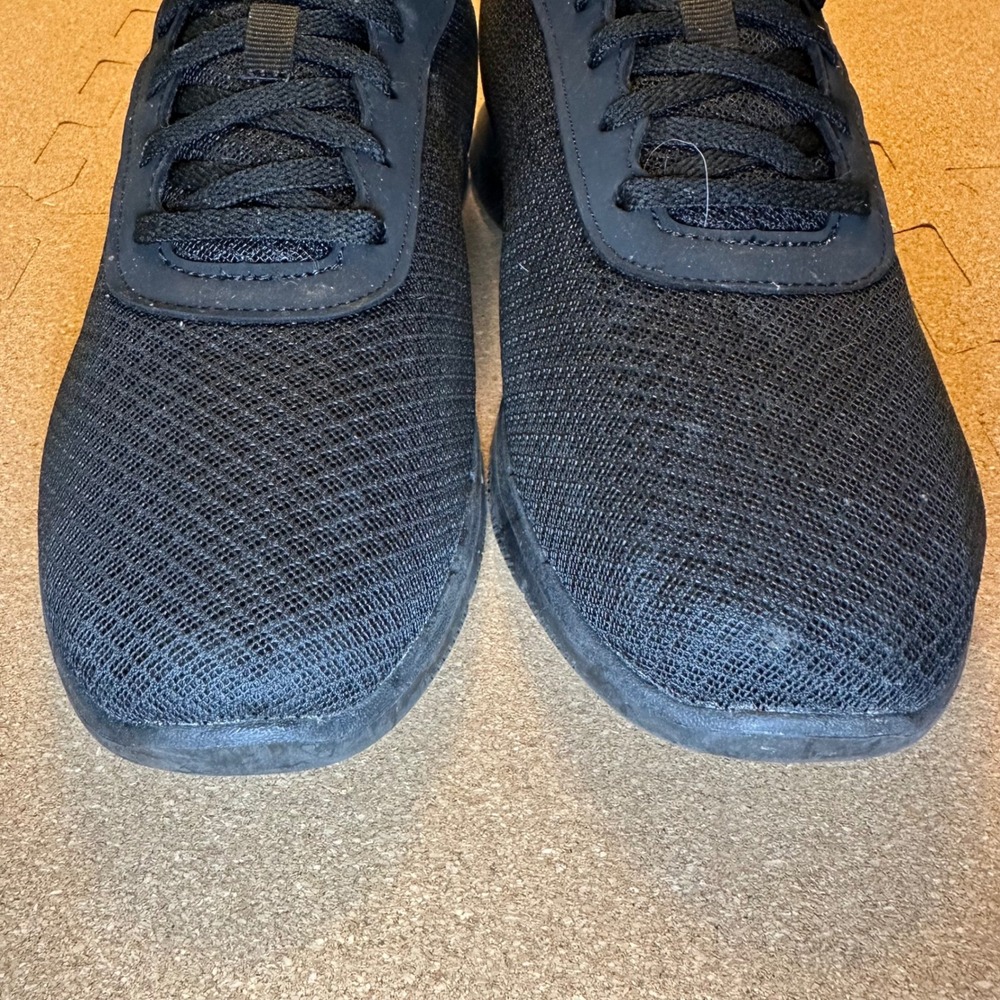 Skechers Work Sneakers Women 9 Black Ghenter Bronaugh Slip Resistant 77210W Wide - Picture 10 of 11